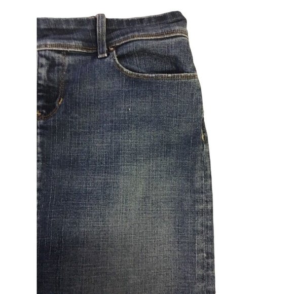 Ralph Lauren Polo Jeans Justine Denim Stretch Skirt Womens W29 Used - Picture 11 of 12